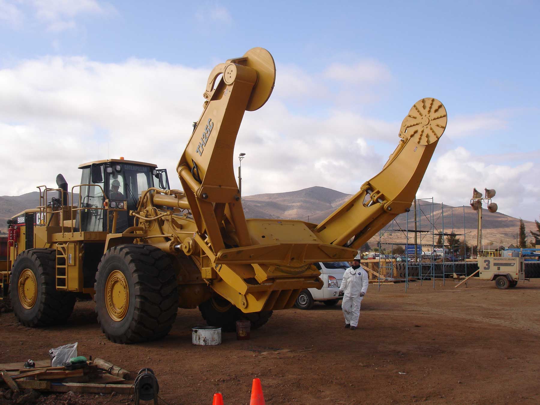 Venta de manipulador TH 25C a Ghana